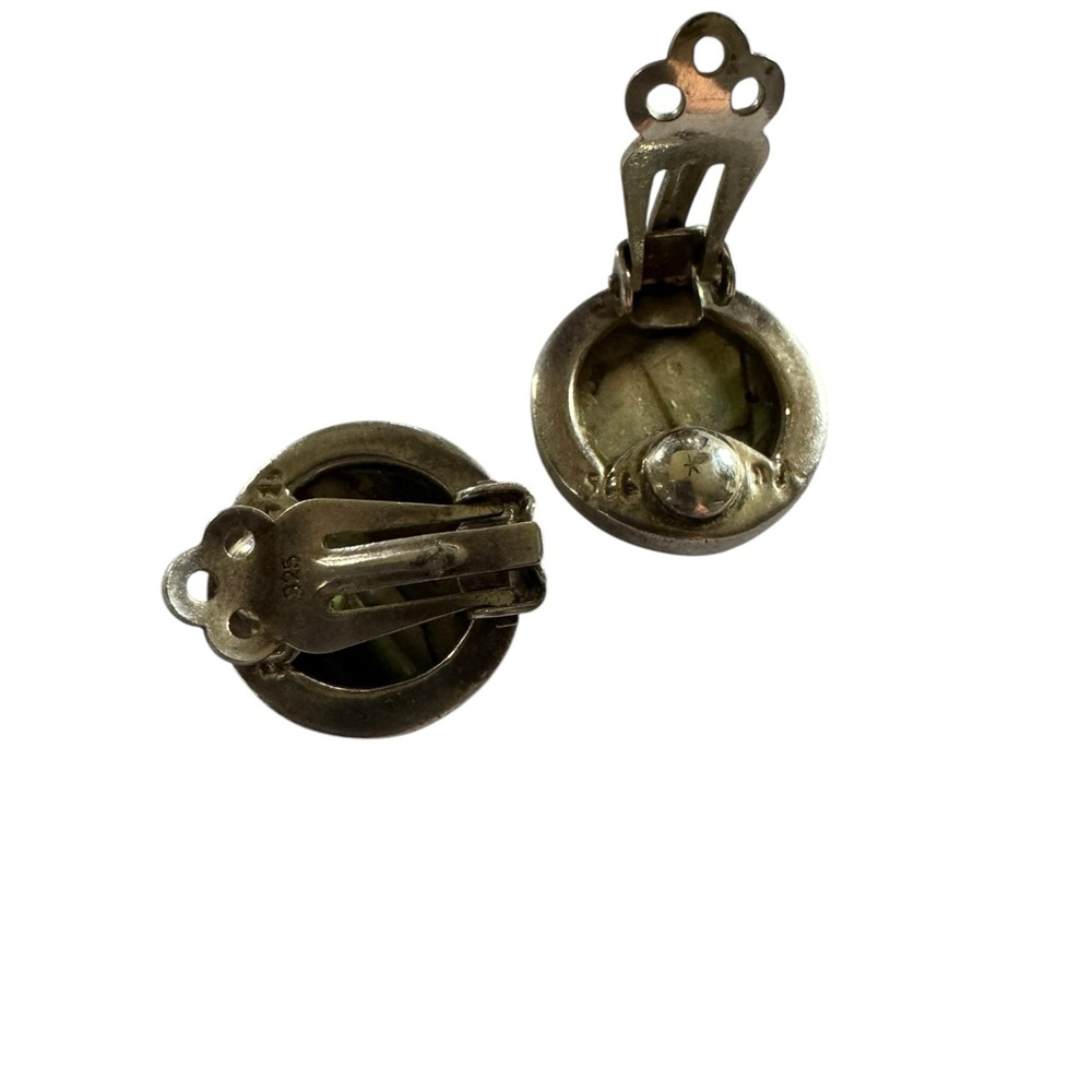 Abalone Shell Stud Earrings Ss - image 4